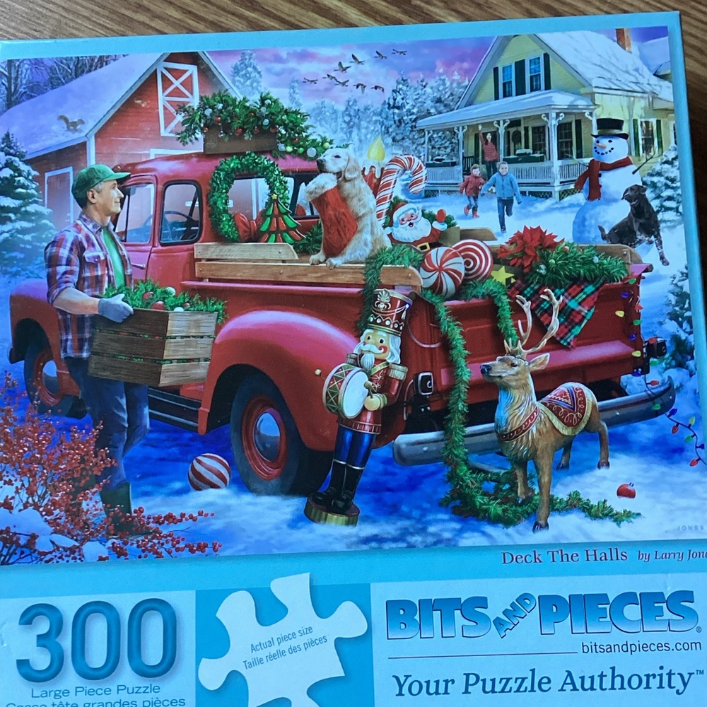 Christmas Puzzle - 300 Pieces
Vintage farm type picture